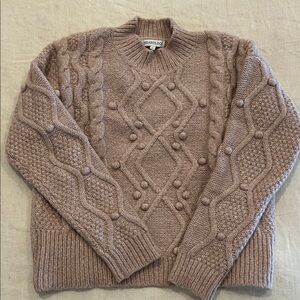 Heartloom Cable Knit Sweater